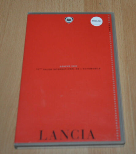 Lancia 2005 Geneva Press Folder Cd-rom Brochure Prospekt