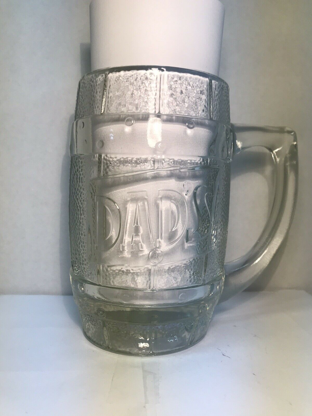 Vintage Dad’s Root Beer Barrel Mug, Very Heavy