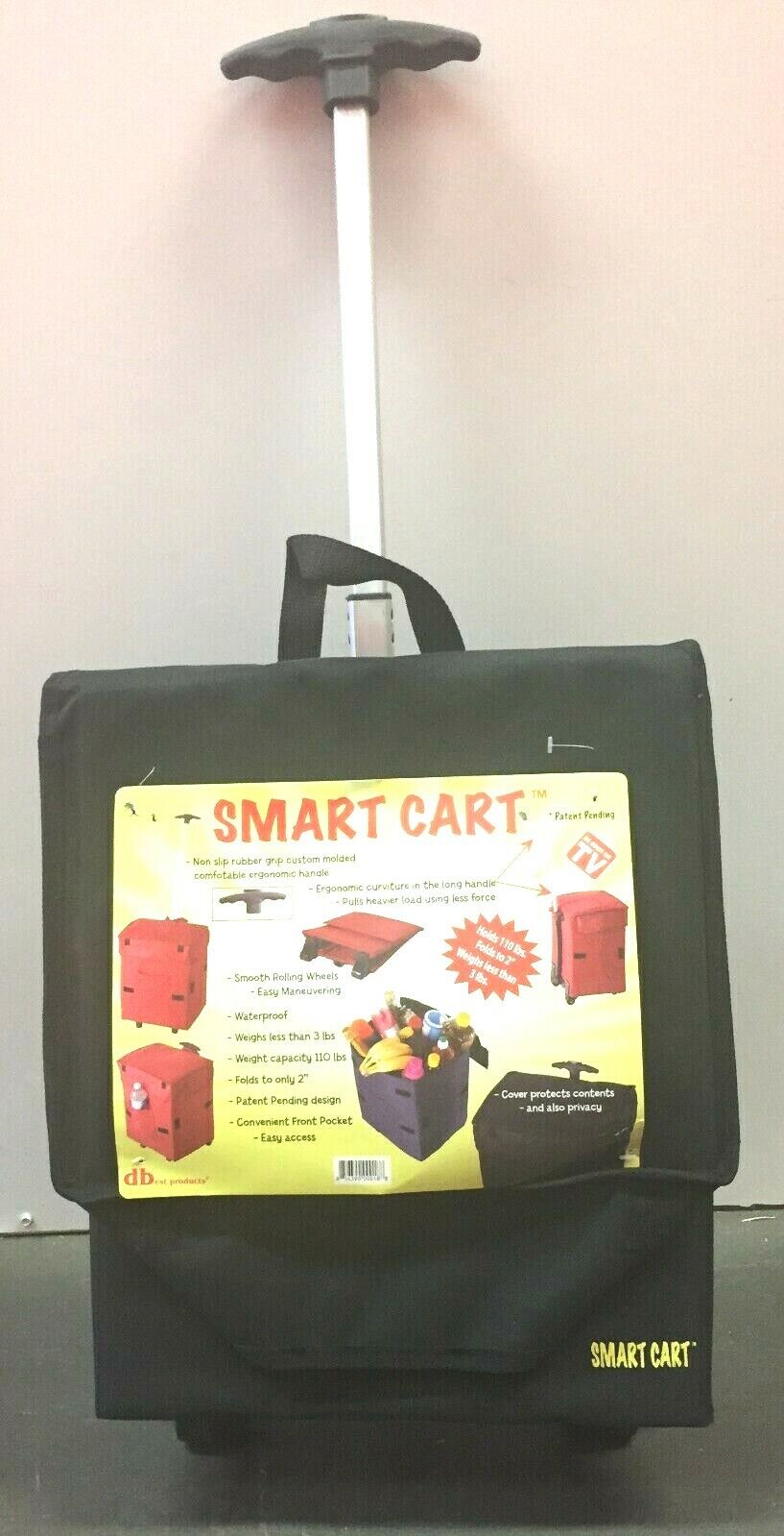 Smart Cart  Rolling Pull Cart - As Seen On Tv By Dbest Products