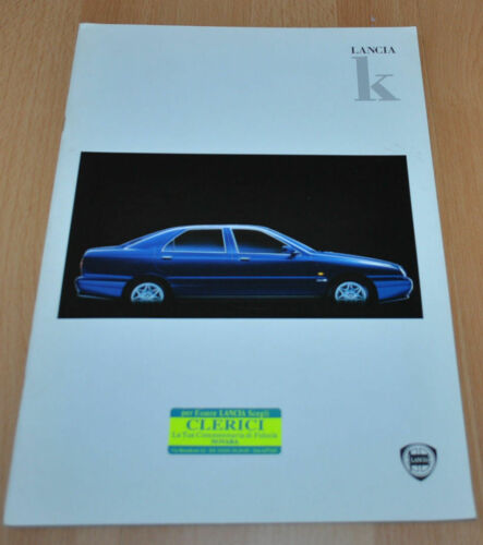 Lancia K Brochure Prospekt Italian Edition