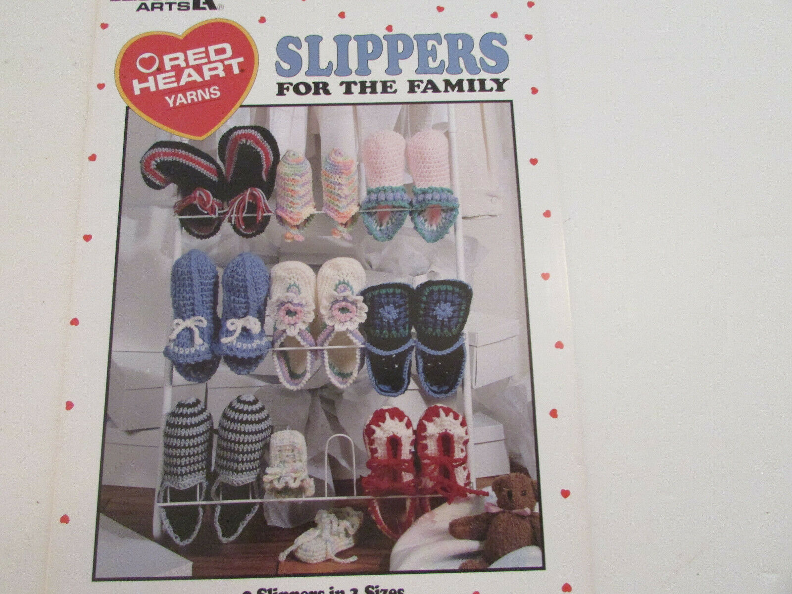 Slippers For Thefamily Leisure Arts Leaflet 2858