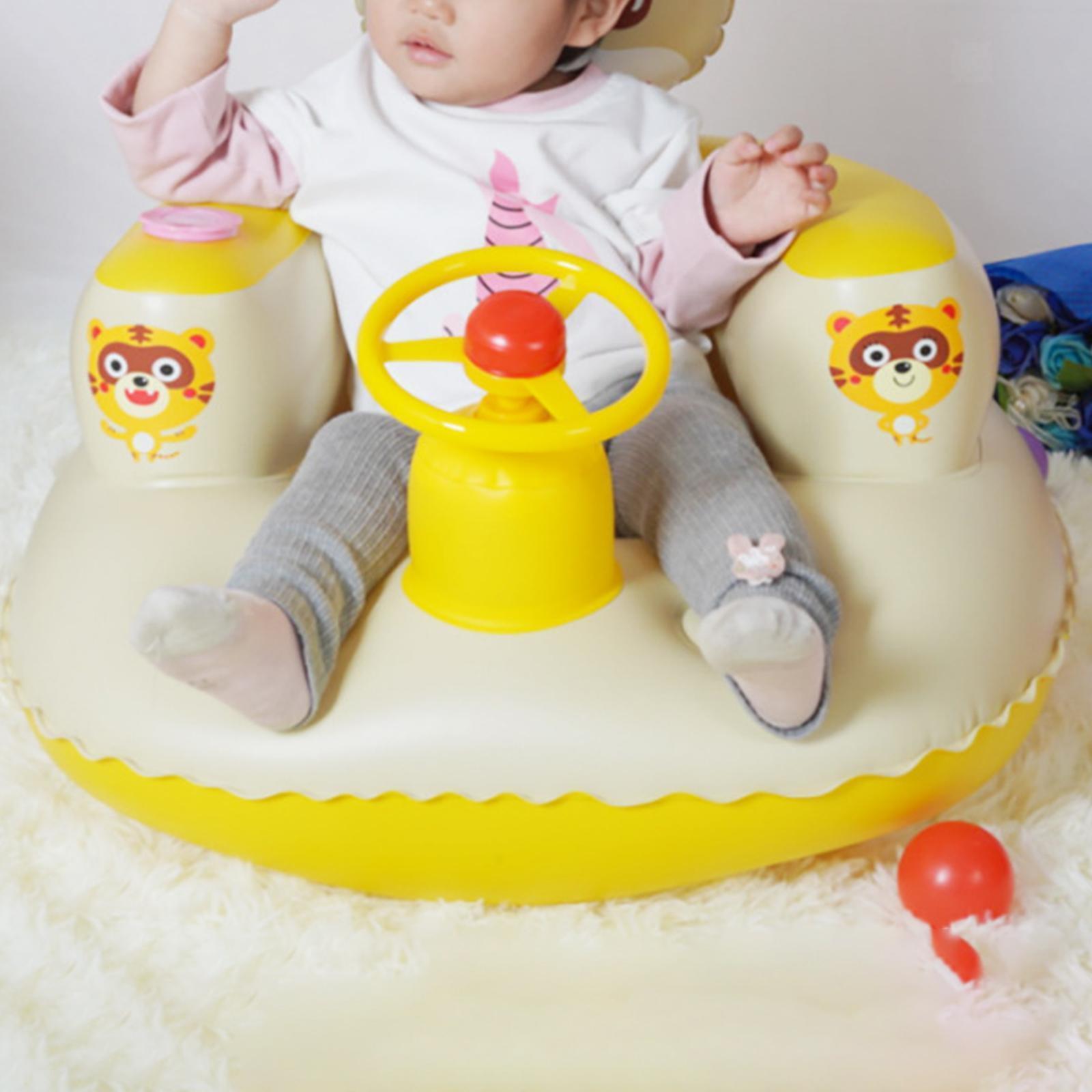 Baby Inflatable Seat Children Playing Game Toys For Learning Sitting Infant
