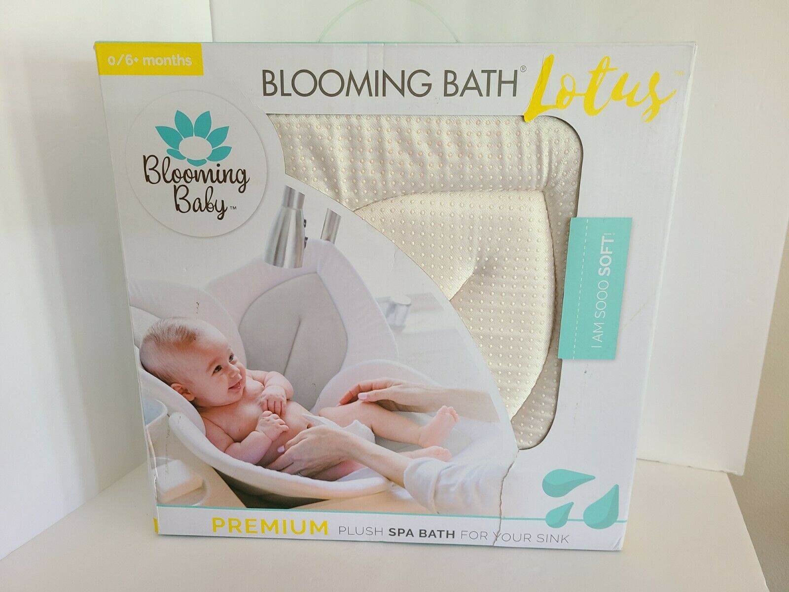 Blooming Bath Lotus 4 Petal Baby Bath - Gray/dark Gray